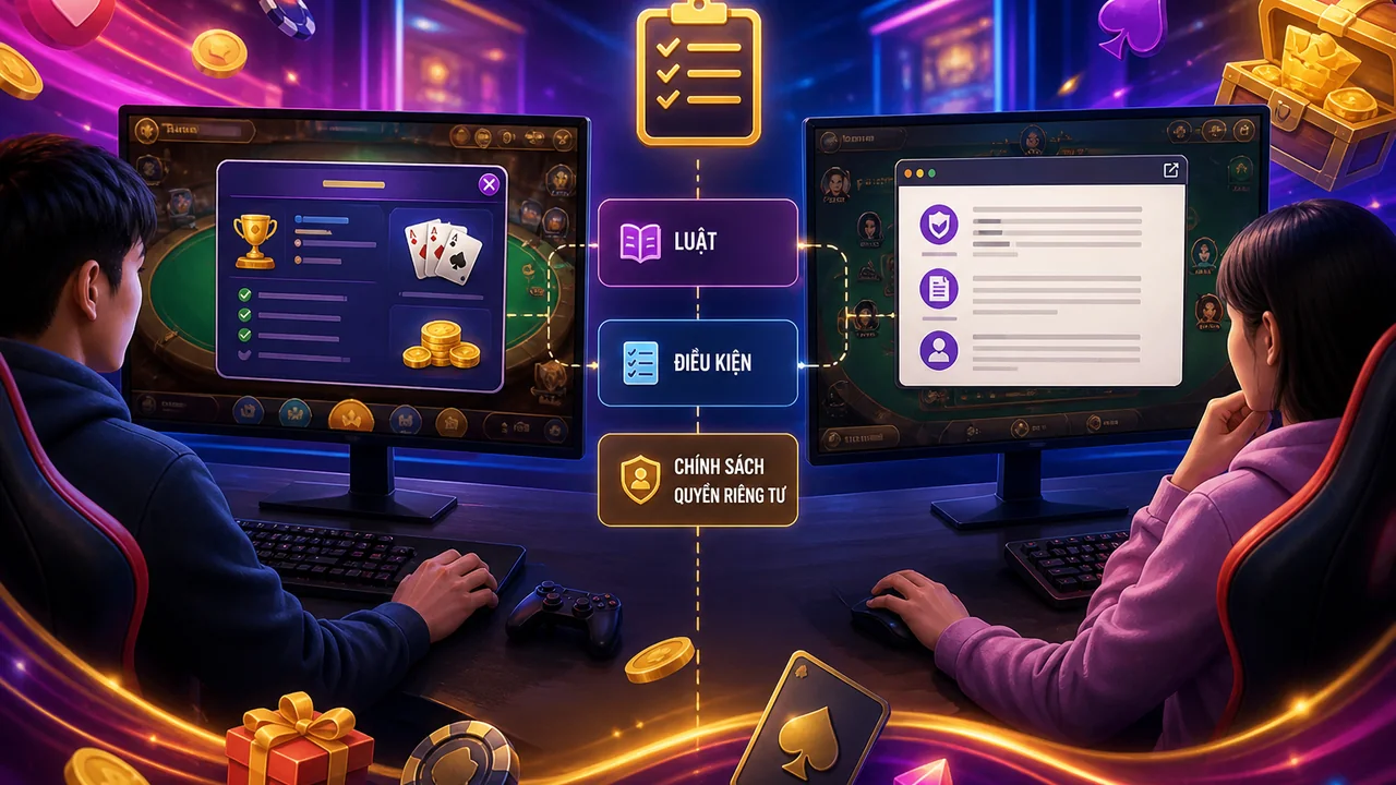 Tìm luật trước khi chơi: 789win game có hướng dẫn trong màn hình hay liên kết luật dễ kiểm tra hơn?