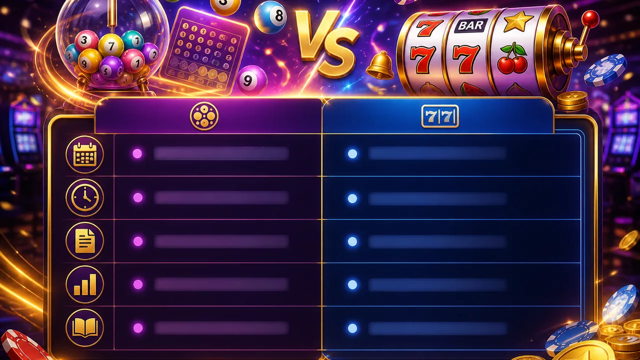 Đọc bảng kết quả dễ hơn: 789win so sánh xổ số và slot theo thông tin hiển thị