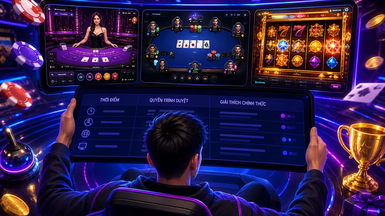 Quyền thiết bị trước khi chơi: 789win game trực tiếp, game bàn và slot khác nhau thế nào?